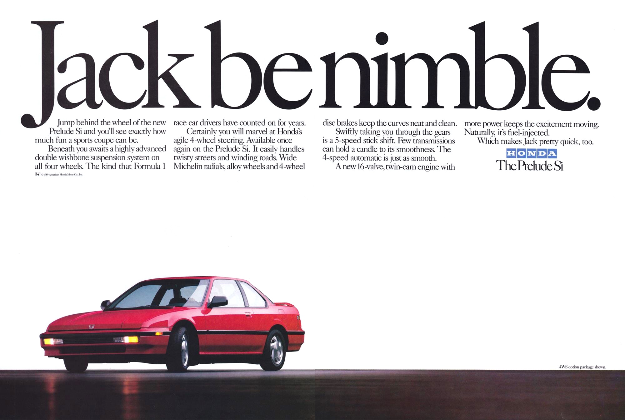 1990 Honda Print Ad