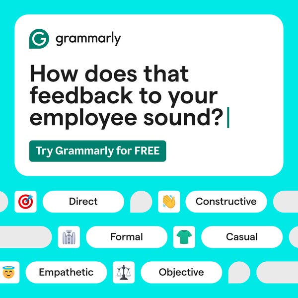 Grammarly Facebook Ad