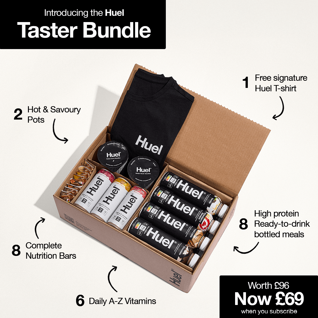 Huel Taste Bundle Facebook Creative