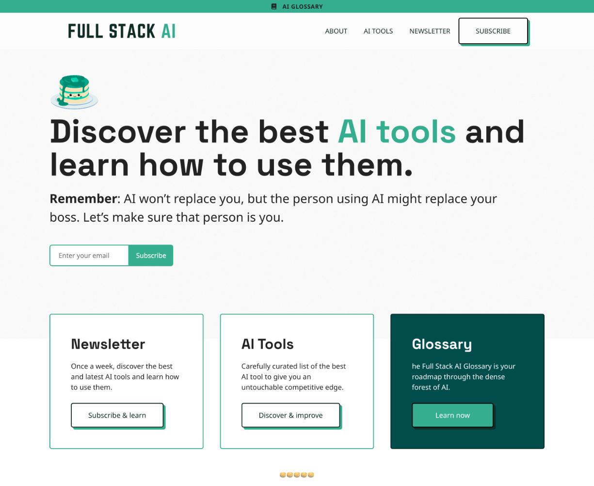 Full Stack AI Newsletter
