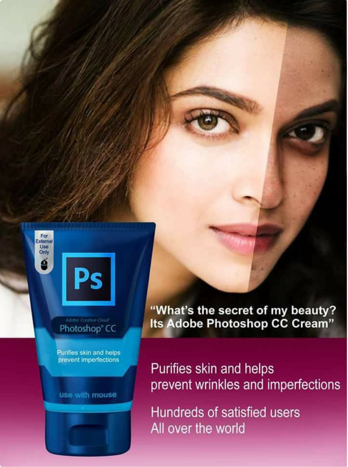 Photoshop CC Meme Ad