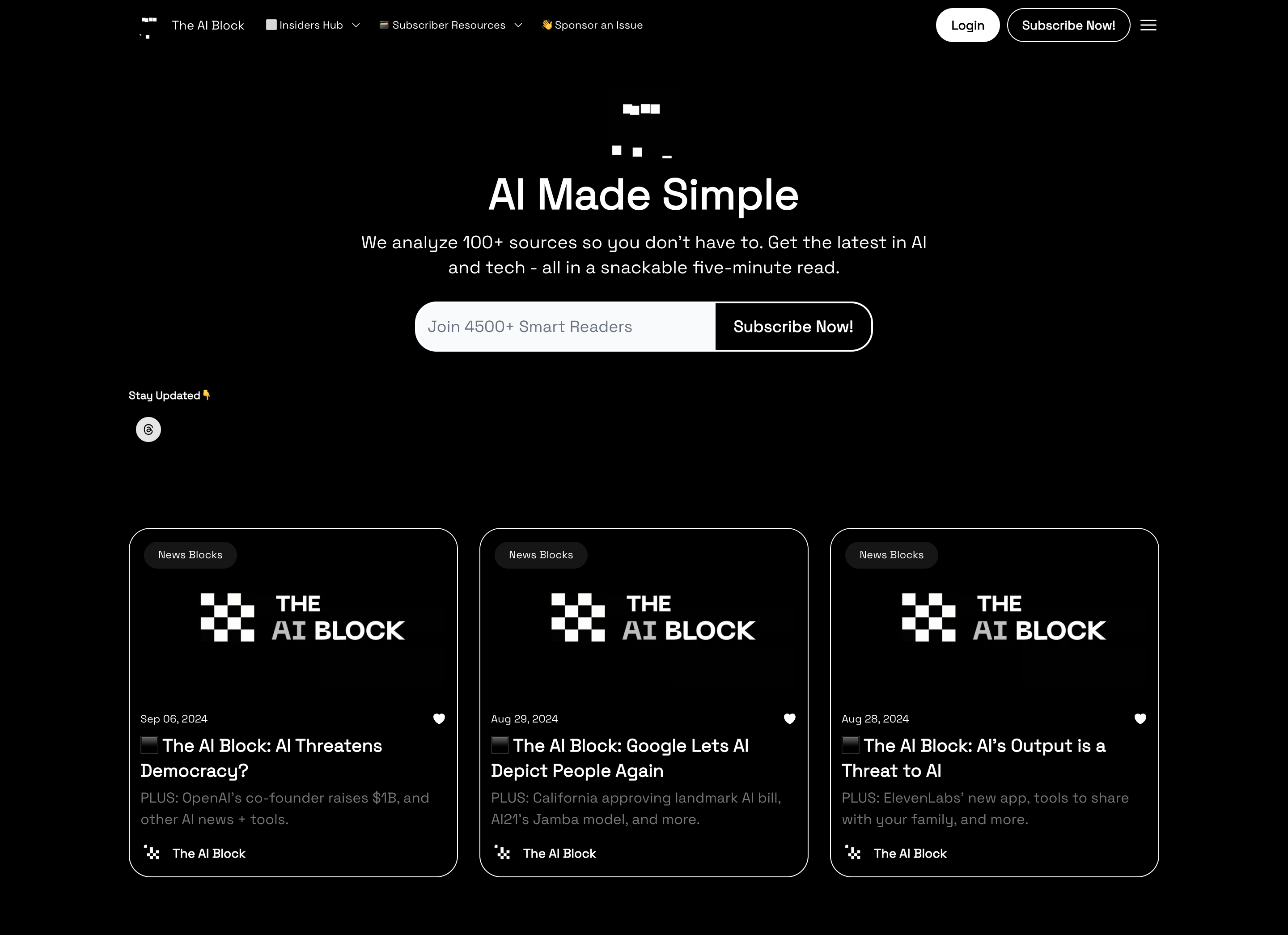 The AI Block Newsletter