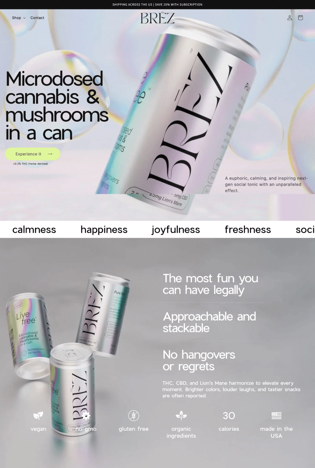 Brez Website Design Inspiration