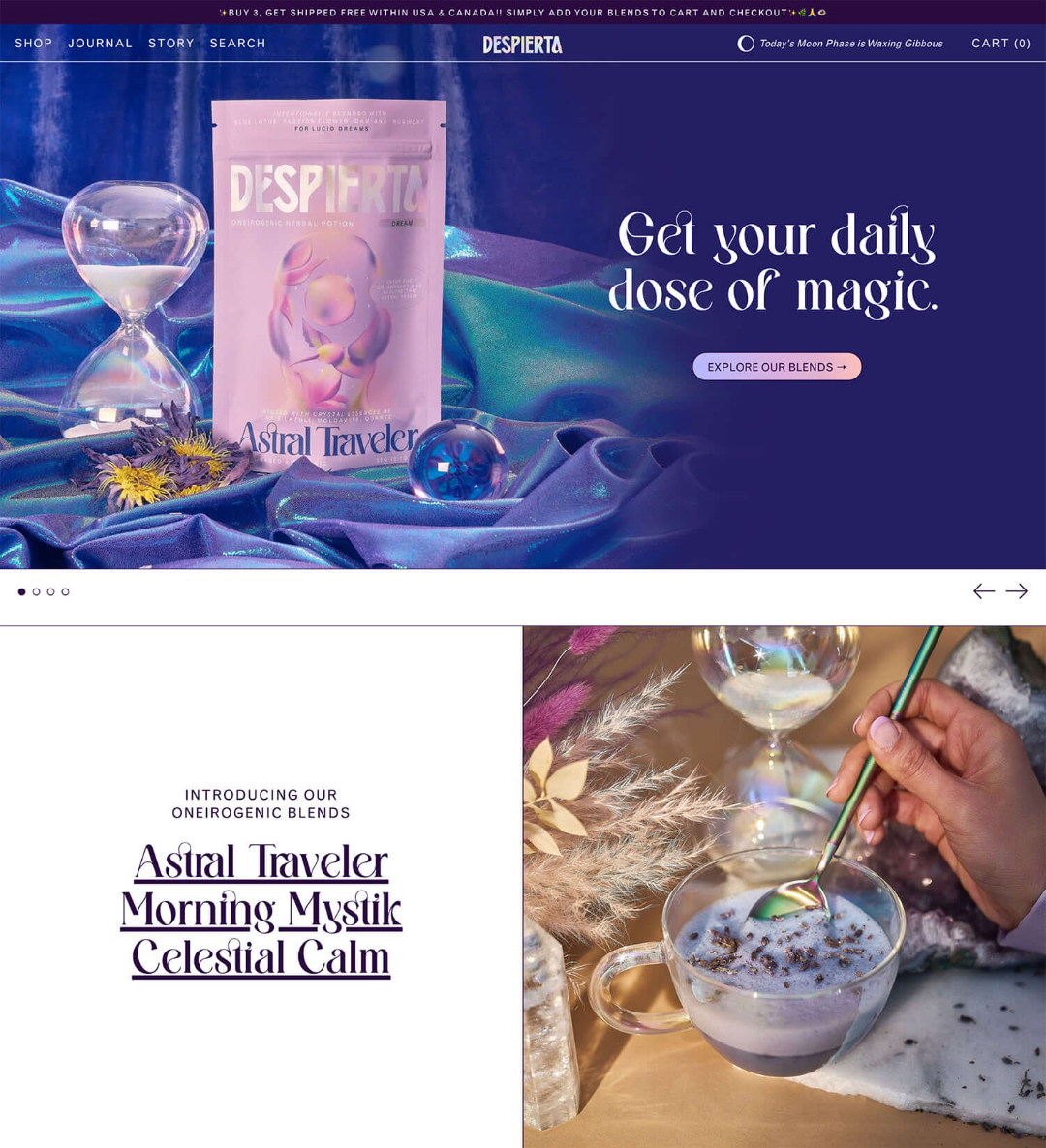 Despierta Herbal Website Design